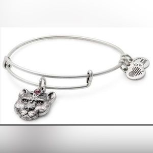 Brand NEW w/Tags Alex and Ani Wild Heart Silver Bracelet-RARE